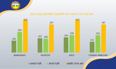 2025 ОНЫ СТАТИСТИК МЭДЭЭ