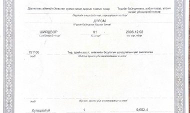 ГАЗРЫН ГЭРЧИЛГЭЭ