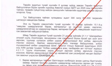 дорноговь аймаг дахь төрийн аудитын газар албан шаардлага-2026